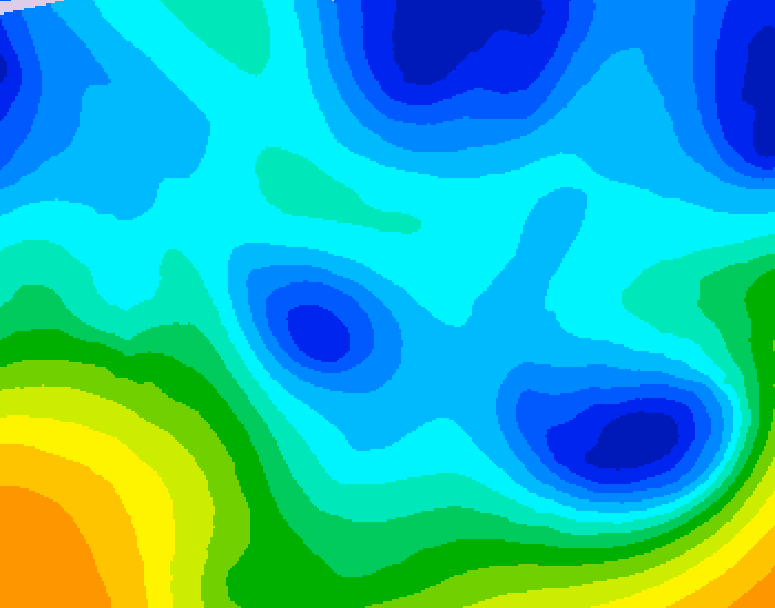 GDPS 500 millibar geopotential height 186 hour forecast chart for Canada based on 2026/01/22 1200Z data