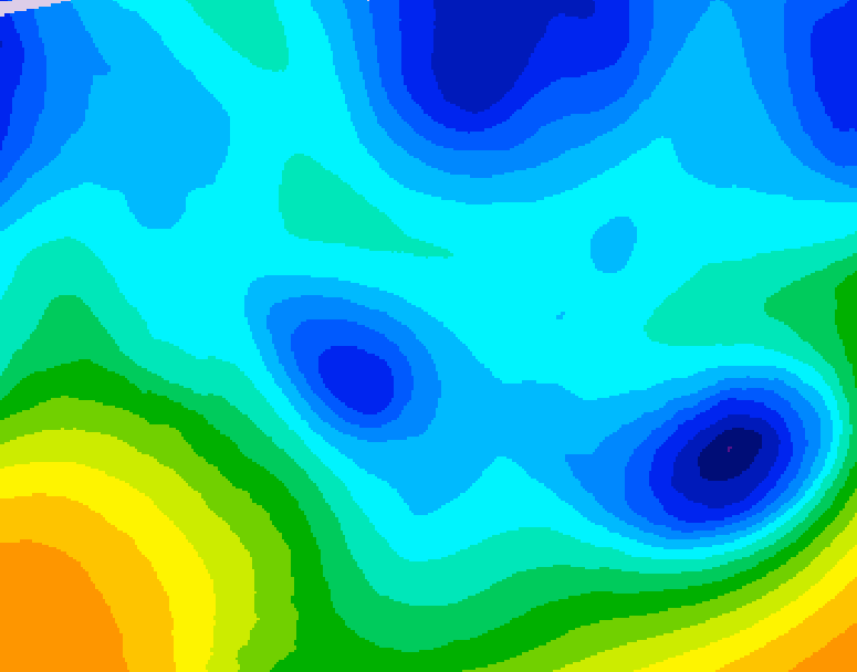 GDPS 500 millibar geopotential height 192 hour forecast chart for Canada based on 2026/01/22 1200Z data