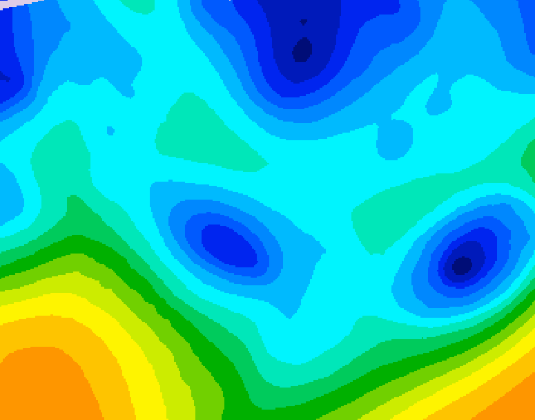GDPS 500 millibar geopotential height 204 hour forecast chart for Canada based on 2026/01/22 1200Z data