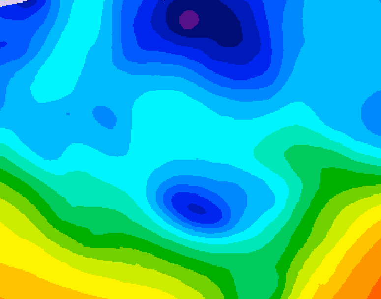 GDPS 500 millibar geopotential height 240 hour forecast chart for Canada based on 2026/01/22 1200Z data