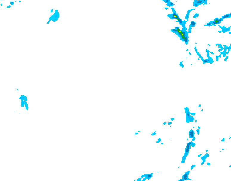 GDPS precipitation 012 hour forecast chart for Canada based on 2026/01/22 0000Z data