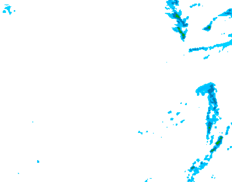GDPS precipitation 024 hour forecast chart for Canada based on 2026/01/22 0000Z data