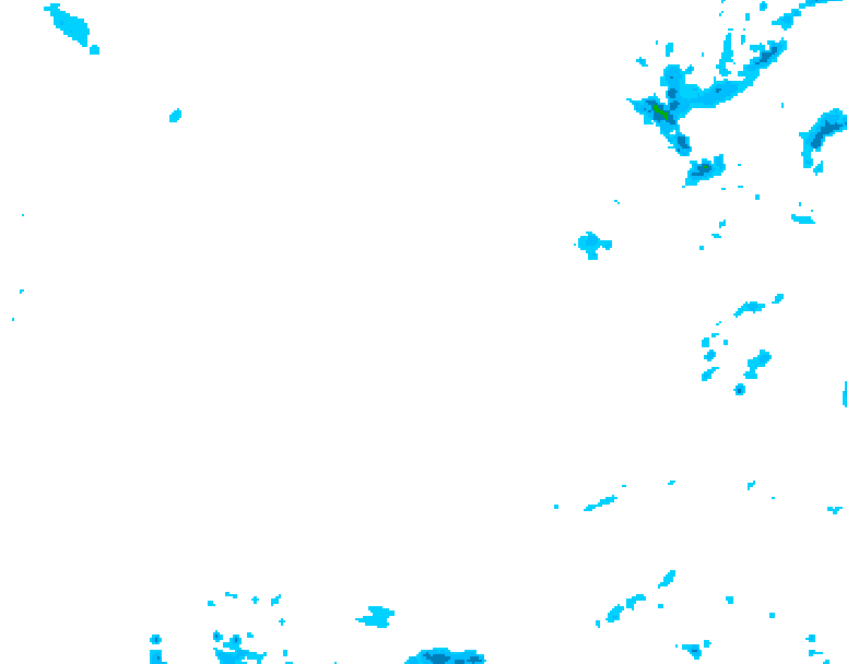 GDPS precipitation 048 hour forecast chart for Canada based on 2026/01/22 0000Z data
