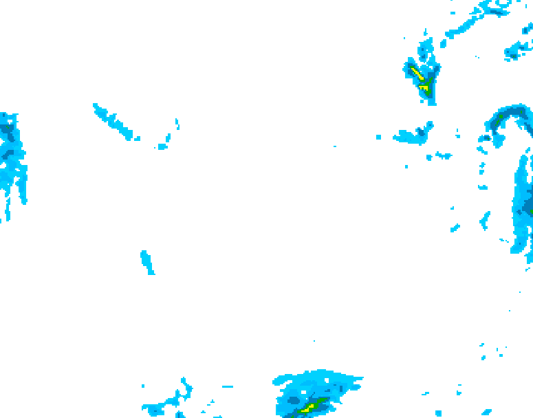 GDPS precipitation 066 hour forecast chart for Canada based on 2026/01/22 0000Z data