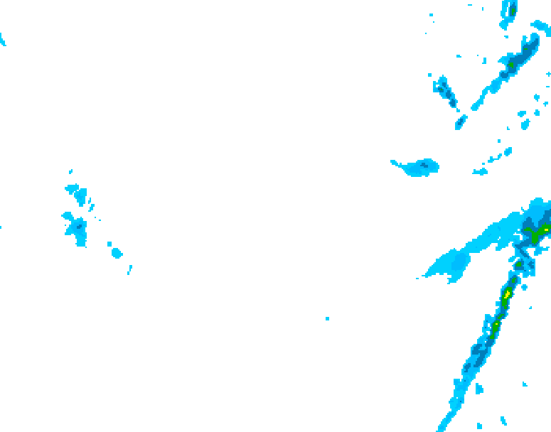 GDPS precipitation 114 hour forecast chart for Canada based on 2026/01/22 0000Z data