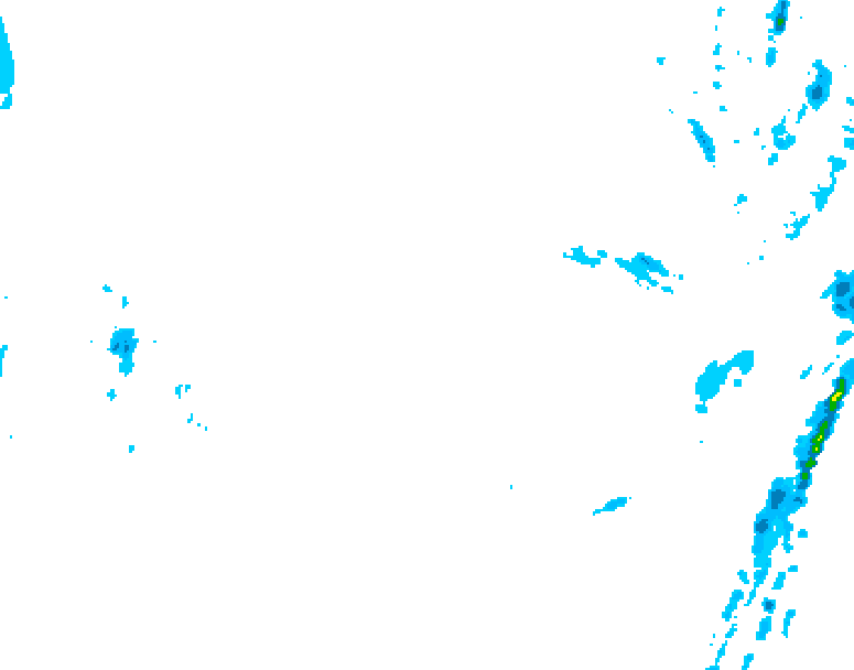GDPS precipitation 120 hour forecast chart for Canada based on 2026/01/22 0000Z data