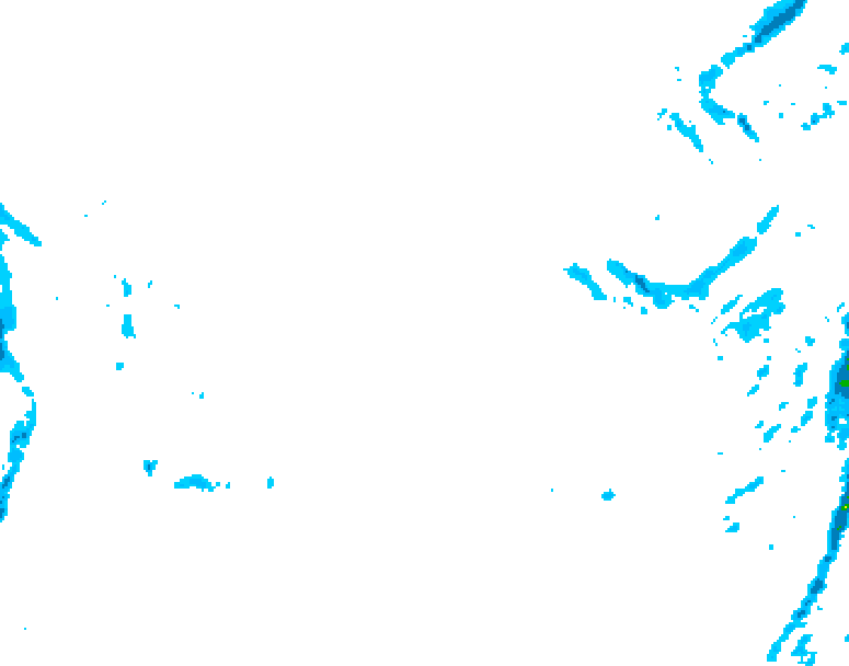 GDPS precipitation 132 hour forecast chart for Canada based on 2026/01/22 0000Z data