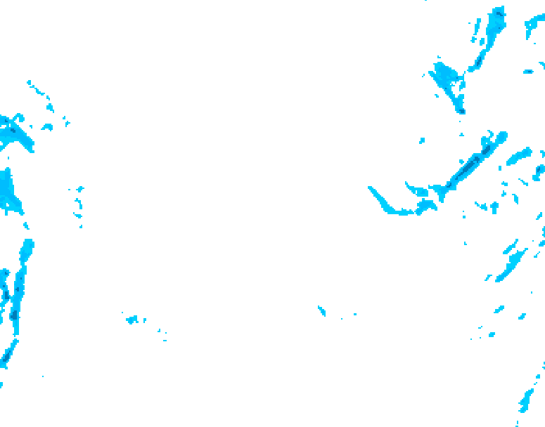GDPS precipitation 138 hour forecast chart for Canada based on 2026/01/22 0000Z data