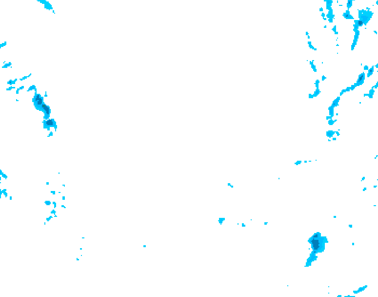 GDPS precipitation 174 hour forecast chart for Canada based on 2026/01/22 0000Z data