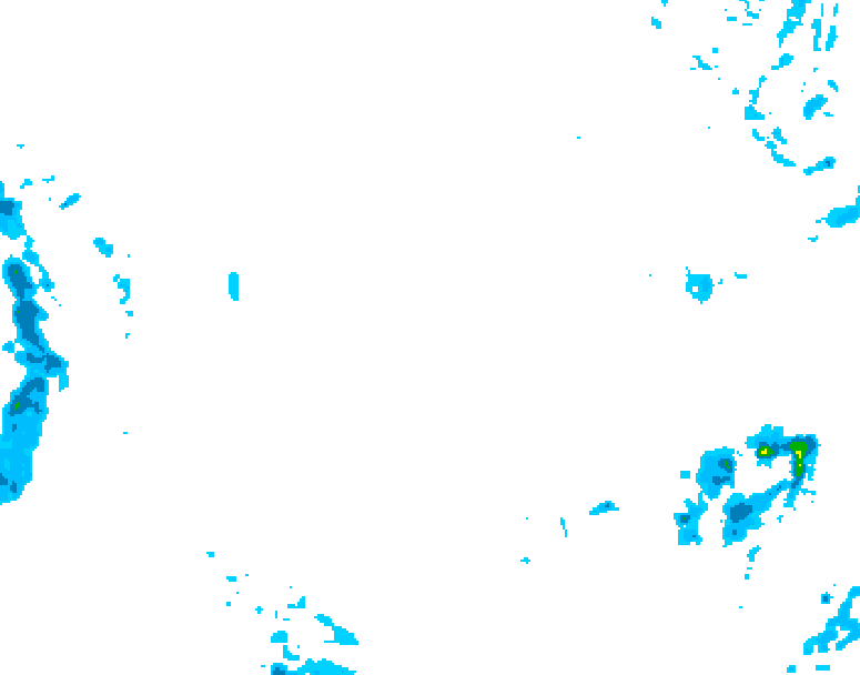 GDPS precipitation 192 hour forecast chart for Canada based on 2026/01/22 0000Z data
