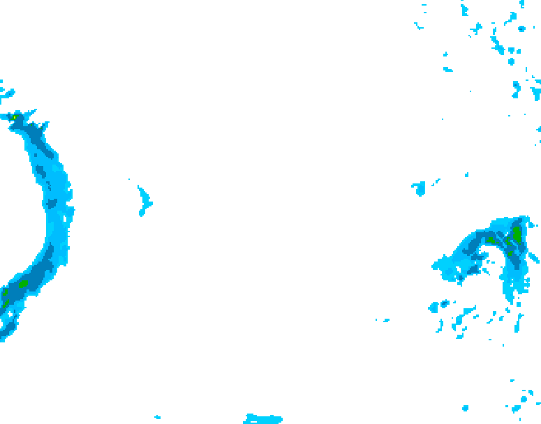 GDPS precipitation 204 hour forecast chart for Canada based on 2026/01/22 0000Z data