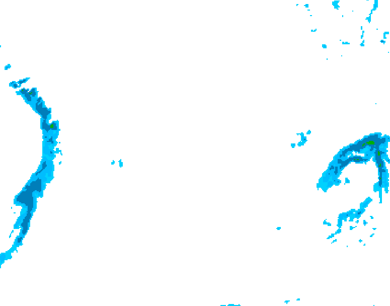 GDPS precipitation 210 hour forecast chart for Canada based on 2026/01/22 0000Z data