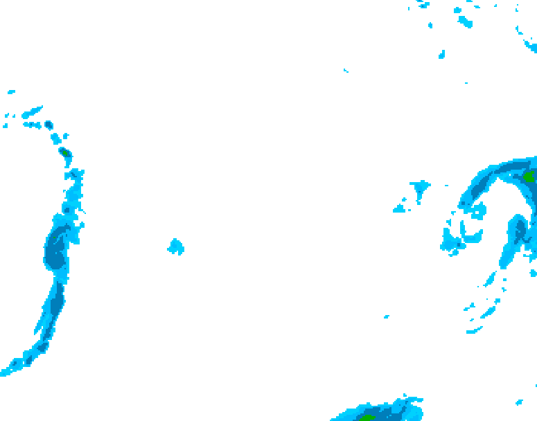 GDPS precipitation 216 hour forecast chart for Canada based on 2026/01/22 0000Z data