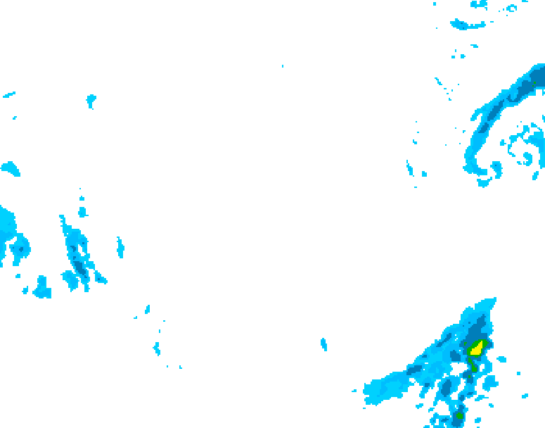 GDPS precipitation 240 hour forecast chart for Canada based on 2026/01/22 0000Z data