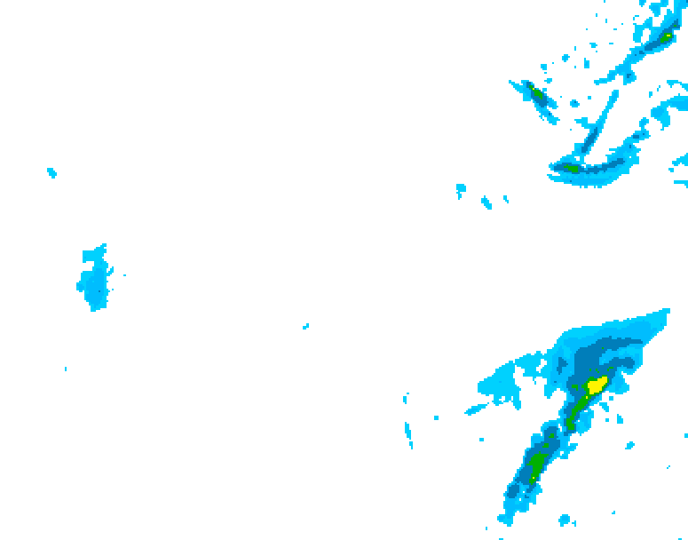 GDPS precipitation 090 hour forecast chart for Canada based on 2026/01/22 1200Z data
