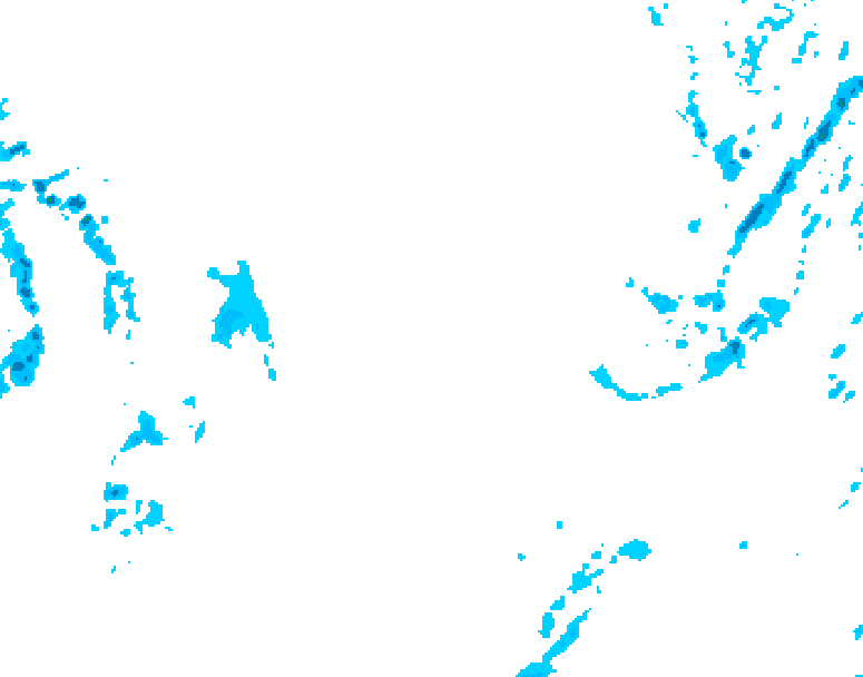 GDPS precipitation 150 hour forecast chart for Canada based on 2026/01/22 1200Z data