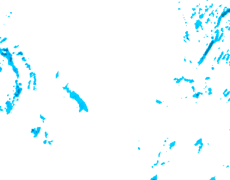 GDPS precipitation 156 hour forecast chart for Canada based on 2026/01/22 1200Z data