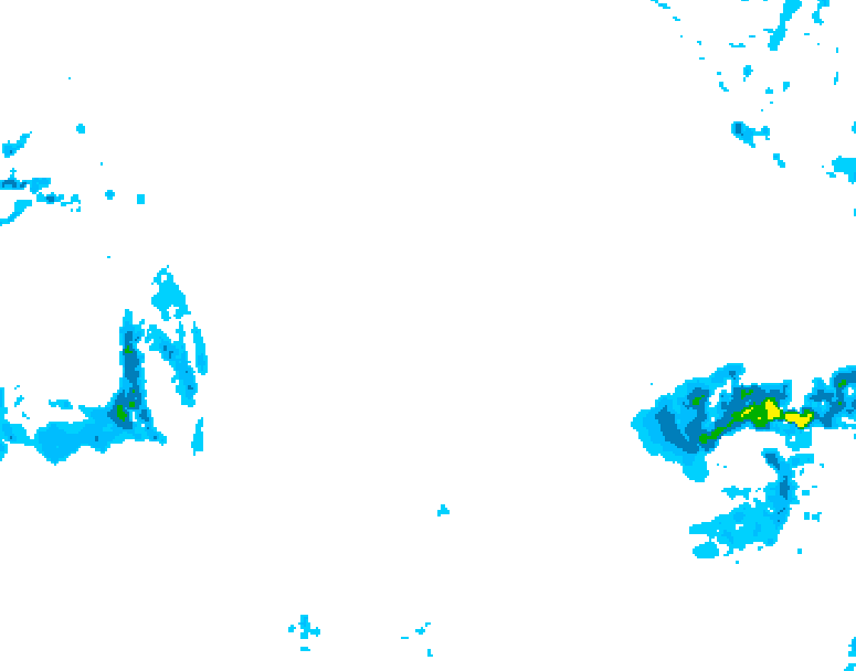 GDPS precipitation 186 hour forecast chart for Canada based on 2026/01/22 1200Z data