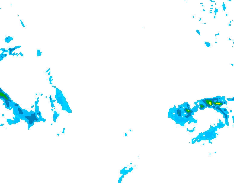 GDPS precipitation 192 hour forecast chart for Canada based on 2026/01/22 1200Z data