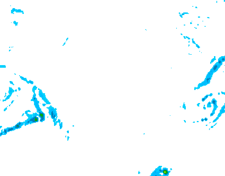 GDPS precipitation 216 hour forecast chart for Canada based on 2026/01/22 1200Z data