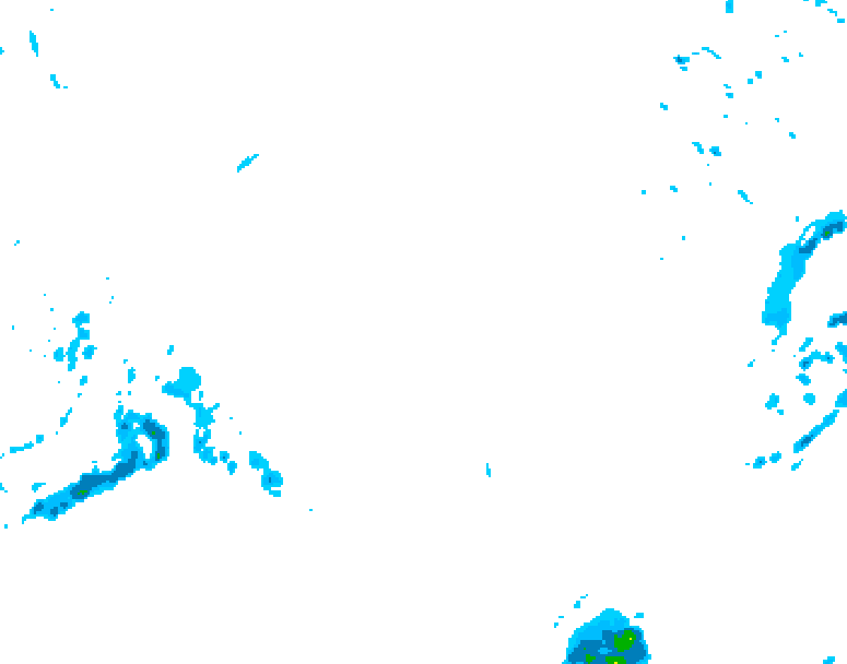 GDPS precipitation 222 hour forecast chart for Canada based on 2026/01/22 1200Z data