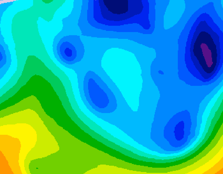 GDPS 500 millibar geopotential height 174 hour forecast chart for Canada based on 2026/01/23 0000Z data