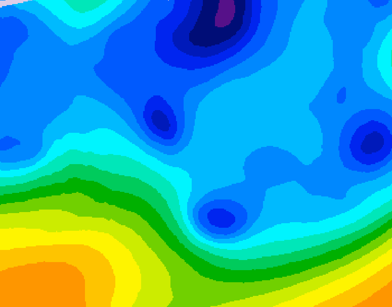 GDPS 500 millibar geopotential height 210 hour forecast chart for Canada based on 2026/01/23 0000Z data