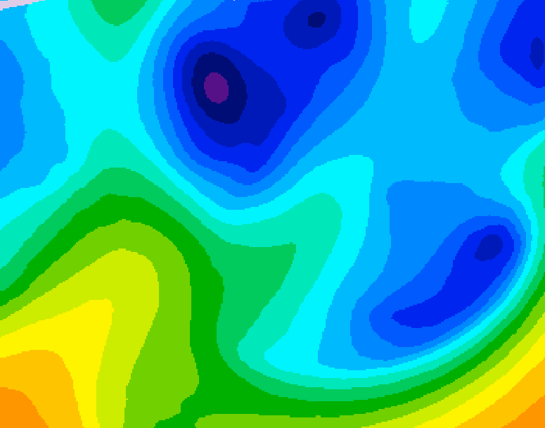 GDPS 500 millibar geopotential height 174 hour forecast chart for Canada based on 2026/01/23 1200Z data