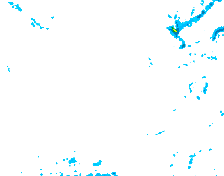 GDPS precipitation 024 hour forecast chart for Canada based on 2026/01/23 0000Z data