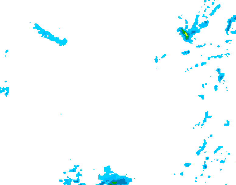 GDPS precipitation 030 hour forecast chart for Canada based on 2026/01/23 0000Z data
