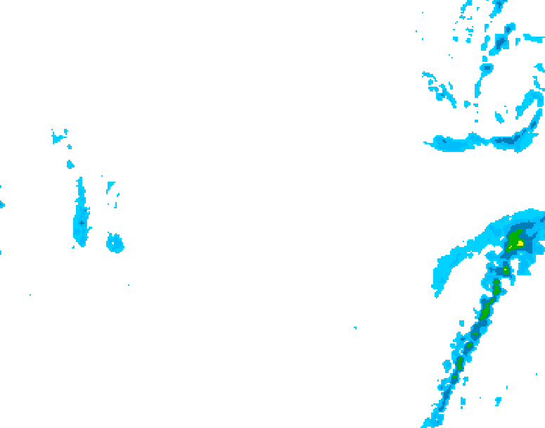 GDPS precipitation 090 hour forecast chart for Canada based on 2026/01/23 0000Z data
