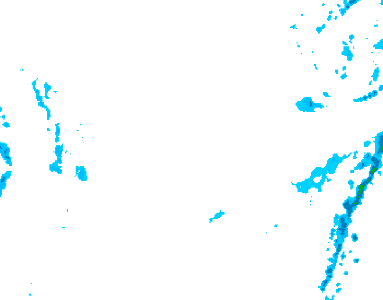 GDPS precipitation 096 hour forecast chart for Canada based on 2026/01/23 0000Z data