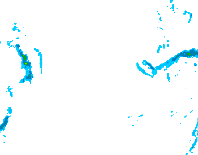 GDPS precipitation 120 hour forecast chart for Canada based on 2026/01/23 0000Z data