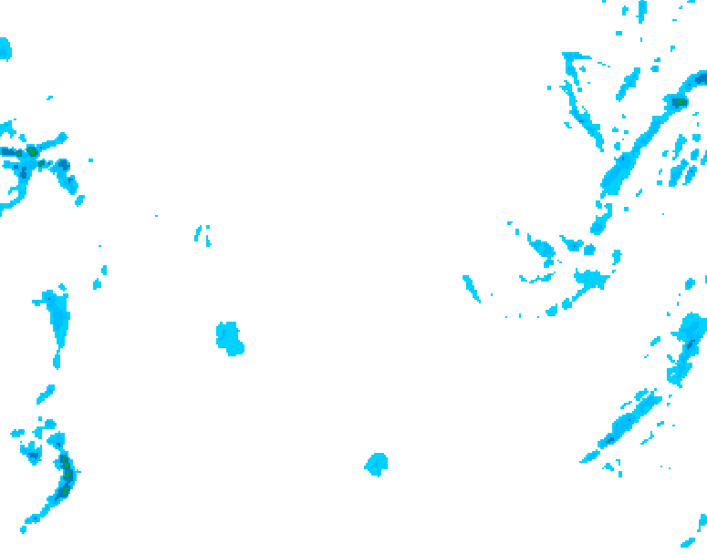 GDPS precipitation 138 hour forecast chart for Canada based on 2026/01/23 0000Z data