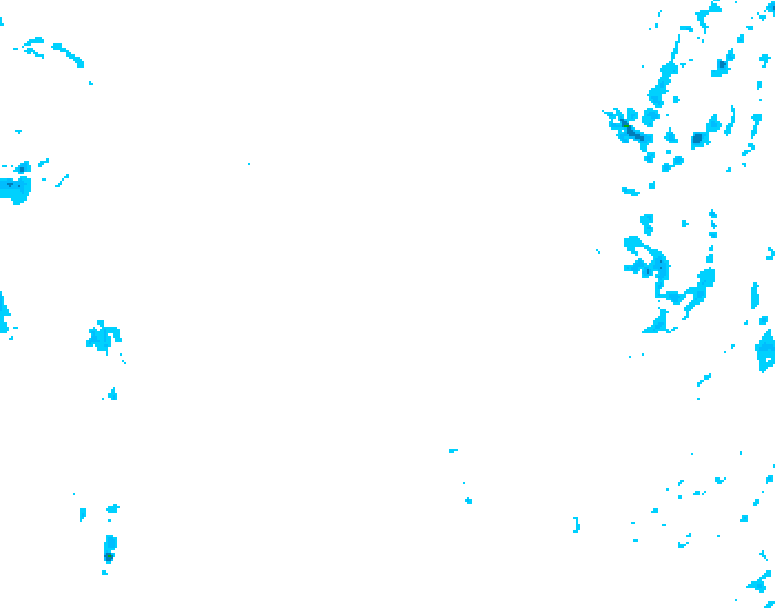 GDPS precipitation 156 hour forecast chart for Canada based on 2026/01/23 0000Z data