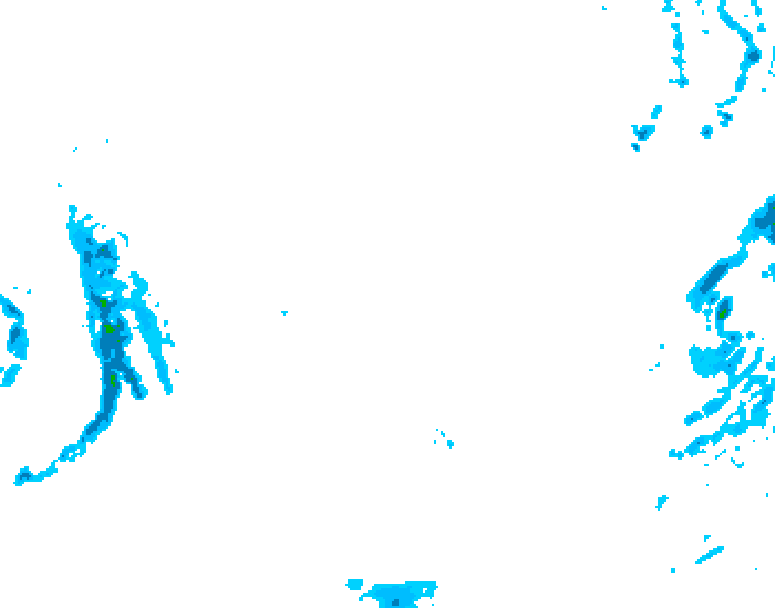GDPS precipitation 198 hour forecast chart for Canada based on 2026/01/23 0000Z data