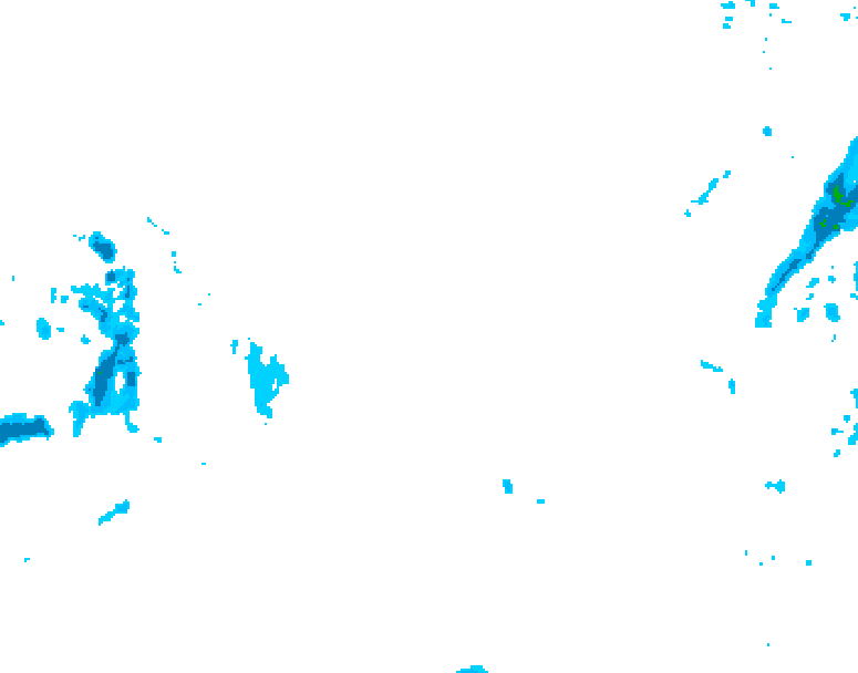 GDPS precipitation 210 hour forecast chart for Canada based on 2026/01/23 0000Z data