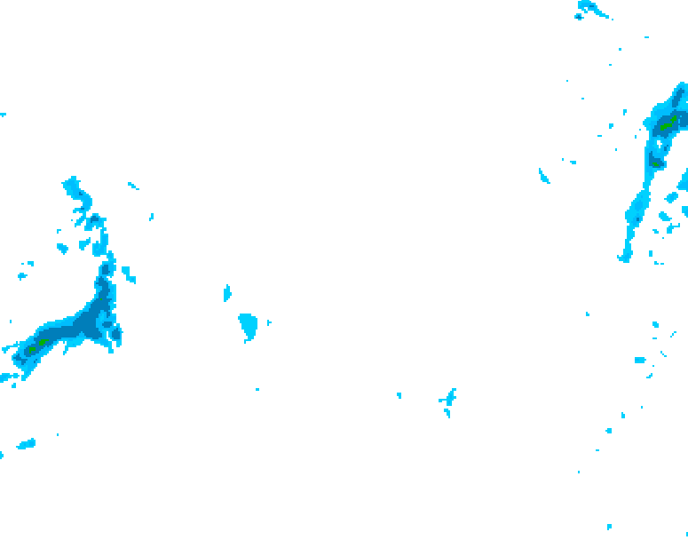 GDPS precipitation 216 hour forecast chart for Canada based on 2026/01/23 0000Z data
