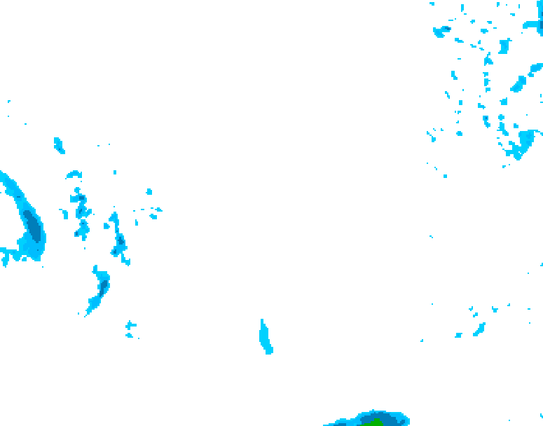 GDPS precipitation 234 hour forecast chart for Canada based on 2026/01/23 0000Z data