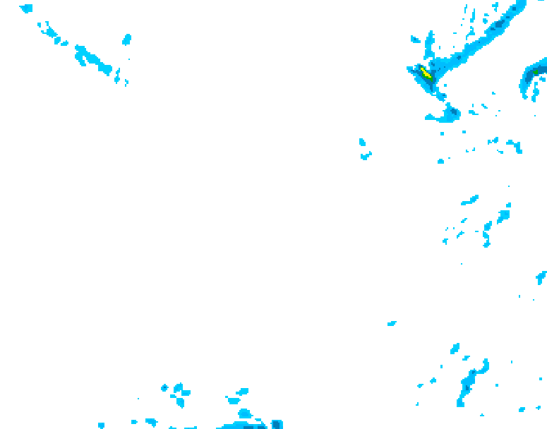 GDPS precipitation 012 hour forecast chart for Canada based on 2026/01/23 1200Z data