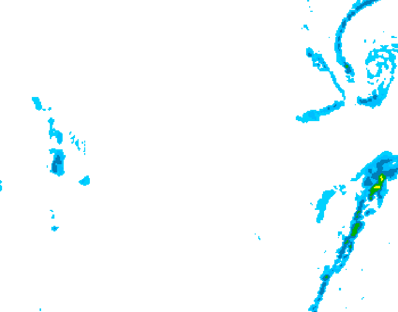 GDPS precipitation 078 hour forecast chart for Canada based on 2026/01/23 1200Z data