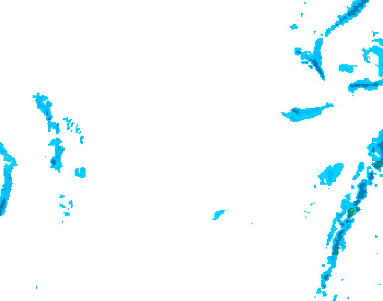 GDPS precipitation 084 hour forecast chart for Canada based on 2026/01/23 1200Z data