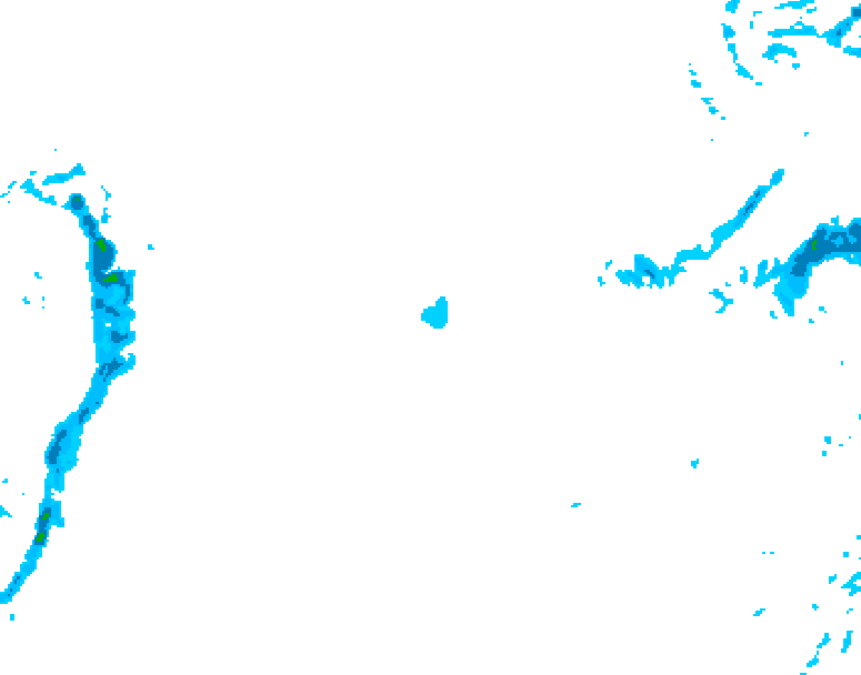 GDPS precipitation 108 hour forecast chart for Canada based on 2026/01/23 1200Z data