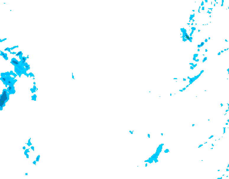 GDPS precipitation 138 hour forecast chart for Canada based on 2026/01/23 1200Z data
