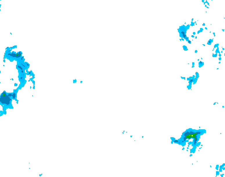 GDPS precipitation 150 hour forecast chart for Canada based on 2026/01/23 1200Z data