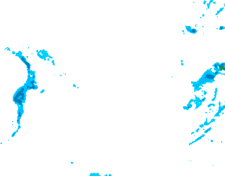 GDPS precipitation 180 hour forecast chart for Canada based on 2026/01/23 1200Z data