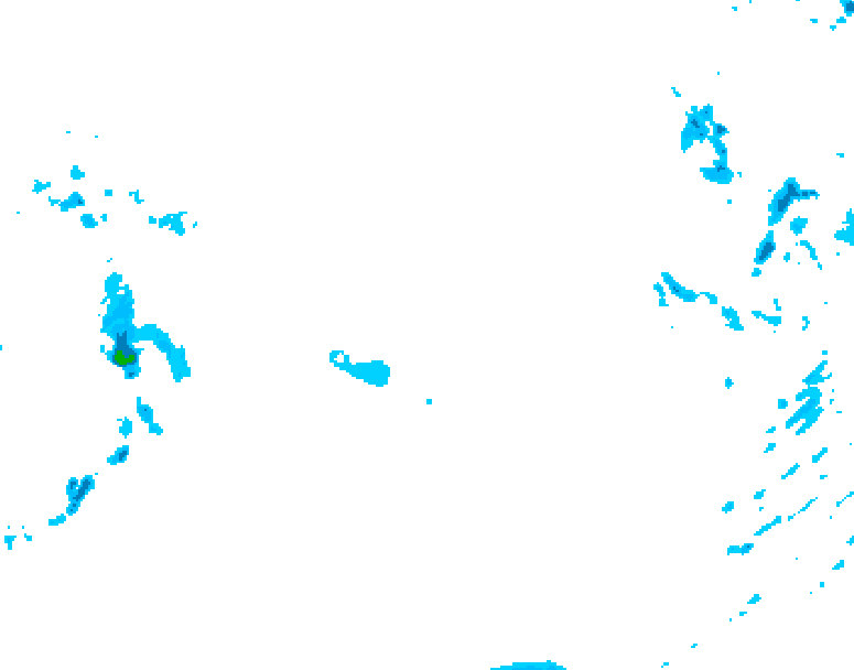 GDPS precipitation 192 hour forecast chart for Canada based on 2026/01/23 1200Z data