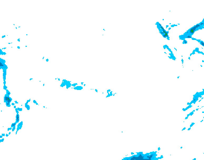 GDPS precipitation 204 hour forecast chart for Canada based on 2026/01/23 1200Z data