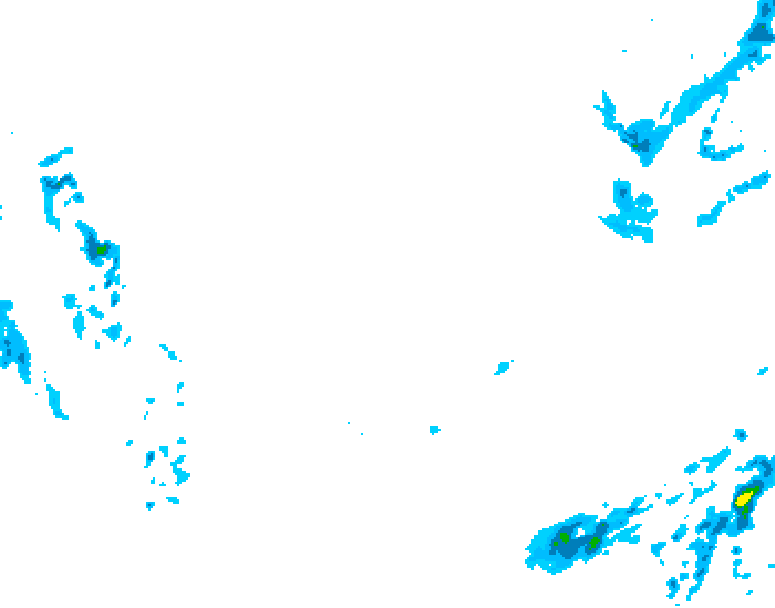 GDPS precipitation 234 hour forecast chart for Canada based on 2026/01/23 1200Z data