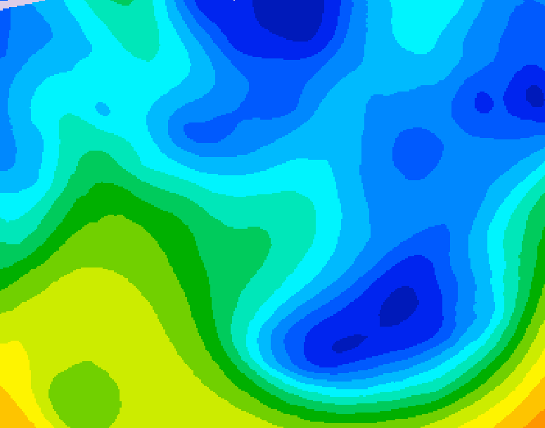 GDPS 500 millibar geopotential height 144 hour forecast chart for Canada based on 2026/01/24 0000Z data